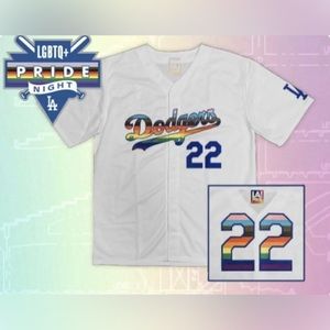 Limited Dodgers LGBTQ Jersey. Worn only once.